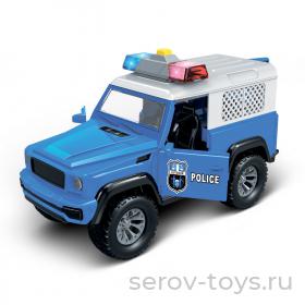 Внедорожник полиции HAC1613-155 инерц свет звук в кор