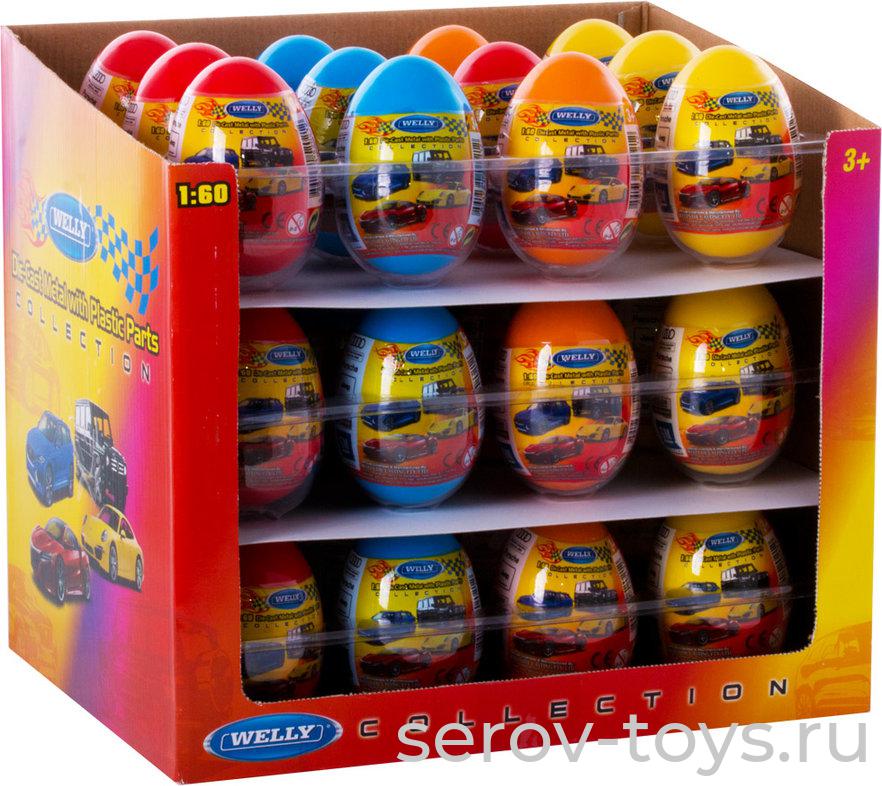 Модель1:60 52020Е в ассорт  яйцо-сюрприз