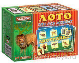 Лото Кто где живёт 00907,00906 Стеллар (00907)