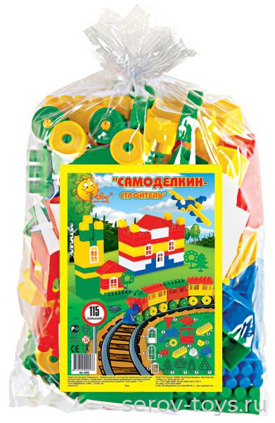 Конструктор Строитель 0576 115эл  ПОЛЕСЬЕ