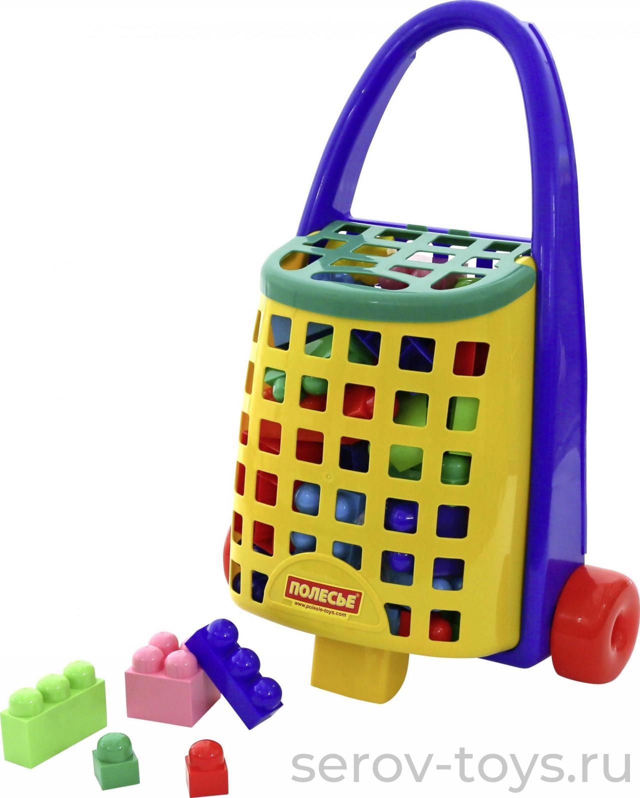 Тележка+констр.Великан 44365 36эл. ПОЛЕСЬЕ