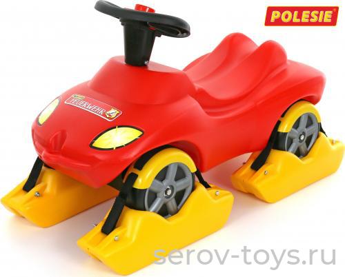 Автомобиль Каталка 44594 Пожарная команда со звук. ПОЛЕСЬЕ