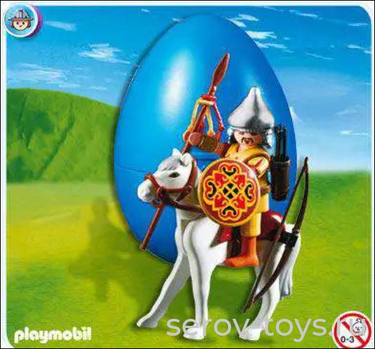 Монгольский воин 4926pm на коне