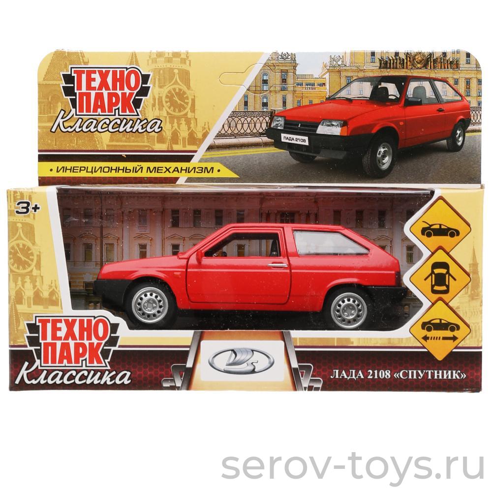 Модель Технопарк LADA -2108 Спутник 2108-12-RD Классика Красная в кор