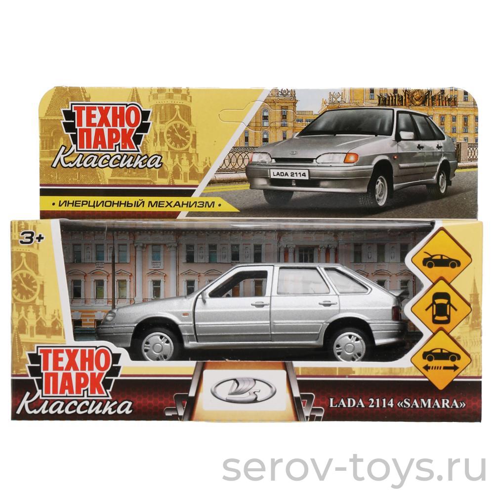 Модель Технопарк LADA -2114 SAMARA 2114-12-SR Классика Серебристая в кор