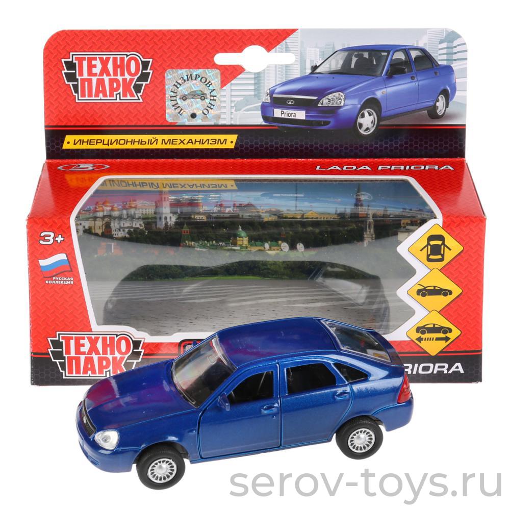 Модель Технопарк LADA Priora SB-18-22-LP(BU)WB хэтчбек Синий в кор