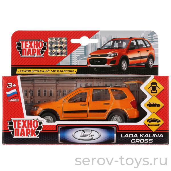 Модель Технопарк LADA Kalina Cross SB-16-46-N(O)-WB Оранжевый  в кор