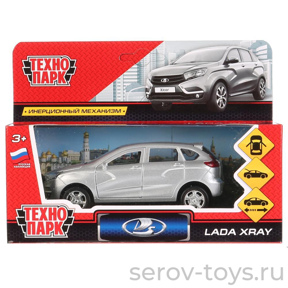 Модель Технопарк LADA XRAY Серебристый XRAY-SL в кор